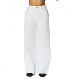 дънки,мъжки,панталони,дамски,панталони,pieces,selma,od,wide,leg,high,waist,jeans,white,(bright,white)
