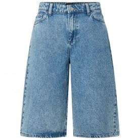 Къси панталони Pieces Sky denim shorts - Blue (Medium Blue Denim) къси,панталони,мъжки,панталони,дамски,панталони,pieces,sky,denim,shorts,blue,(medium,blue,denim)