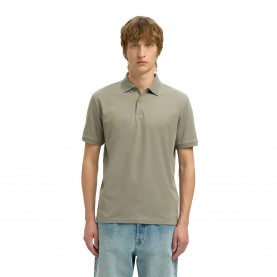 мъжки,блузи,с,яка,selected,fave,button,short,sleeve,polo,vetiver,(green)