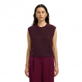 потник,дамски,пуловери,дамски,плетени,дрехи,selected,lulu,knitted,vest,fig,(purple)