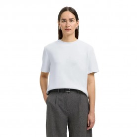 тениска,дамски,тениски,selected,tenny,short,sleeve,t,shirt,snow,white,(white)