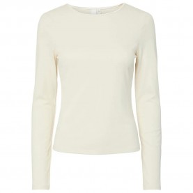 тениска,дамски,тениски,yas,paloma,long,sleeve,t,shirt,pristine,(beige)