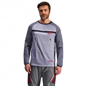 Тениска Alpinestars Maxdura Dual long sleeve T-shirt - Grey (Mid Gray / Dark Gray) тениска,мъжки,тениски,дамски,тениски,alpinestars,maxdura,dual,long,sleeve,t,shirt,grey,(mid,gray,dark,gray)