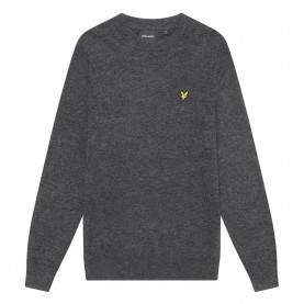 блуза,мъжки,пуловери,lyle,&,scott,kn2114vc,sweater,charcoal,marl