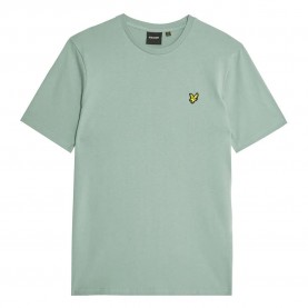 тениска,мъжки,тениски,lyle,&,scott,plain,short,sleeve,t,shirt,green,(cold,mint)