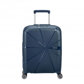 куфари,american,tourister,starvibe,spinner,55,expandable,37,41l,trolley,bag,navy,(blue)