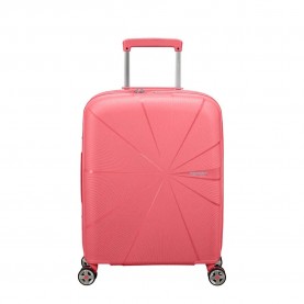 куфари,american,tourister,starvibe,spinner,55,expandable,37,41l,trolley,bag,sun,kissed,coral,(pink)