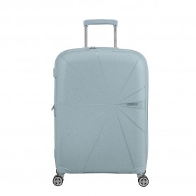 куфари,american,tourister,starvibe,spinner,67,expandable,70,77l,trolley,bag,azzurro,speckles,(blue,grey)