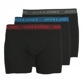 боксерки,мъжко,бельо,jack,&,jones,boxers,3,units,refurbished,asphalt,pack,hawaian,ocean,fiery,red,(black)