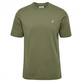 Тениска Hummel Pulse short sleeve T-shirt - Green (Deep Lichen Green) тениска,мъжки,тениски,дамски,тениски,hummel,pulse,short,sleeve,t,shirt,green,(deep,lichen,green)