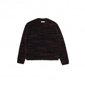 блуза,мъжки,пуловери,nudie,jeans,gurra,boucle,sweater,black,brown