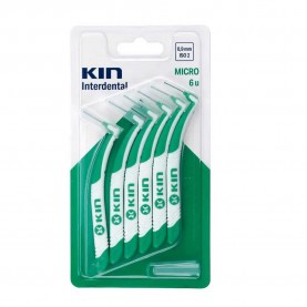 хигиена,аксесоари,kin,interdental,brush,0.9,6,units,green