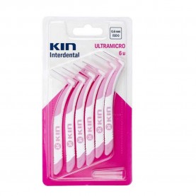 хигиена,аксесоари,kin,interdental,brush,0.6,6,units,pink