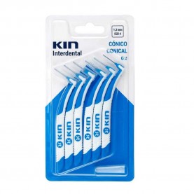 хигиена,аксесоари,kin,interdental,brush,1.3,6,units,blue