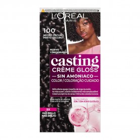 хигиена,коса,l´oreal,paris,casting,creme,gloss,100,dark,black,180ml,hair,dyes,pink