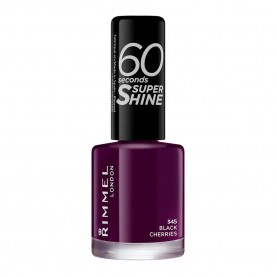 специфични,козметични,продукти,rimmel,london,60,seconds,super,shine,345,black,cherries,8ml,nail,polish