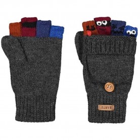Ръкавици Barts Puppeteer gloves - Black (Dark Heather) ръкавици,ръкавици,шапки,и,шалове,barts,puppeteer,gloves,black,(dark,heather)