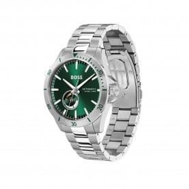 часовник,часовници,boss,troper,automatic,43,mm,watch,silver,(silver,green,mineral)
