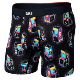 боксерки,мъжко,бельо,saxx,underwear,vibe,xtra,brief,fly,boxers,black,(beercade,black)