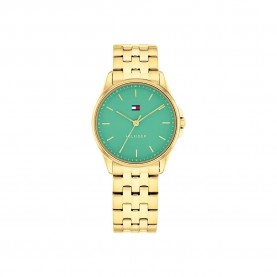 часовник,часовници,tommy,hilfiger,jade,30,mm,woman,watch,golden,(gold,green,mineral)