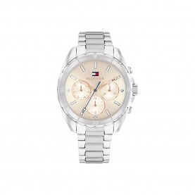 Часовник Tommy hilfiger Melli 36 mm woman watch - Silver (Silver / Beige / Mineral) часовник,часовници,tommy,hilfiger,melli,36,mm,woman,watch,silver,(silver,beige,mineral)