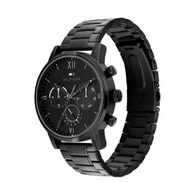 часовник,часовници,tommy,hilfiger,sullivan,44,mm,watch,black,(black,black,mineral)