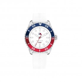 Часовник Tommy hilfiger Teens 36 mm watch - Clear (White / White / Mineral) часовник,часовници,tommy,hilfiger,teens,36,mm,watch,clear,(white,white,mineral)