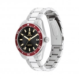 часовник,часовници,tommy,hilfiger,th85,40,mm,watch,silver,(silver,black,red,mineral)