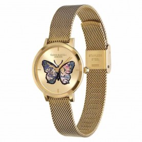 Часовник Olivia burton Signature 28 mm woman watch - Golden (Gold / Gold / Mineral) часовник,часовници,olivia,burton,signature,28,mm,woman,watch,golden,(gold,gold,mineral)