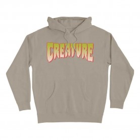 Суичър Creature Logo pullover hoodie - Grey (Cement) суичър,мъжки,пуловери,creature,logo,pullover,hoodie,grey,(cement)