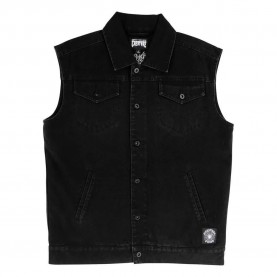 Елек Creature Resurrection vest - Black (Black) елек,мъжки,жилетки,creature,resurrection,vest,black,(black)