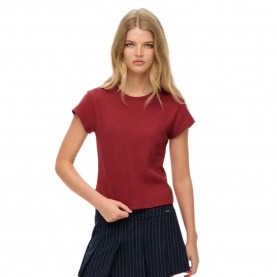 тениска,дамски,тениски,superdry,athletic,essential,short,sleeve,t,shirt,red,(bordeaux,red)