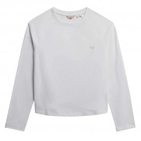 фланелка,с,дълъг,ръкав,дамски,топове,superdry,essential,logo,long,sleeve,top,white,(optic)