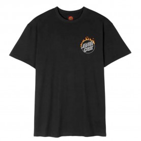 Тениска Santa cruz Burnt opus ovrszd short sleeve T-shirt - Black (Black) тениска,мъжки,тениски,santa,cruz,burnt,opus,ovrszd,short,sleeve,t,shirt,black,(black)