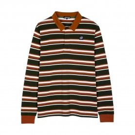 Santa cruz Cera long sleeve polo - Multicolor (Purple Haze Stripe) дамски,блузи,с,яка,мъжки,блузи,с,яка,santa,cruz,cera,long,sleeve,polo,multicolor,(purple,haze,stripe)