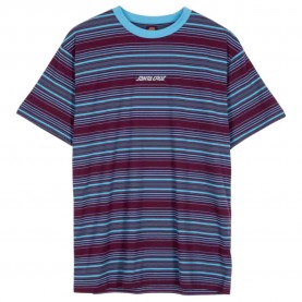 Тениска Santa cruz Classic strip haze stripe short sleeve T-shirt - Red / Blue (Dark Cherry Stripe) тениска,мъжки,тениски,santa,cruz,classic,strip,haze,stripe,short,sleeve,t,shirt,red,blue,(dark,cherry,stripe)