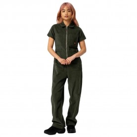 Гащеризон Santa cruz Line up utility short sleeve jumpsuit - Green (Dark Moss) гащеризон,дамски,гащеризони,santa,cruz,line,up,utility,short,sleeve,jumpsuit,green,(dark,moss)