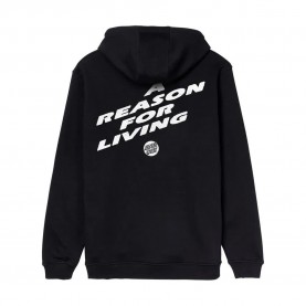 Суичър Santa cruz Reason for living hoodie - Blue (Heritage Blue) суичър,мъжки,пуловери,santa,cruz,reason,for,living,hoodie,blue,(heritage,blue)