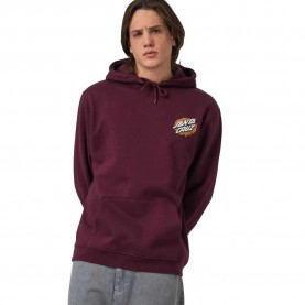 Суичър Santa cruz Slime scream hoodie - Purple (Dark Cherry) суичър,мъжки,пуловери,santa,cruz,slime,scream,hoodie,purple,(dark,cherry)