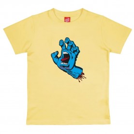 Юношеска тениска Santa cruz Youth screaming hand short sleeve T-shirt - Yellow (Wheat) юношеска,тениска,мъжки,тениски,дамски,тениски,santa,cruz,youth,screaming,hand,short,sleeve,t,shirt,yellow,(wheat)