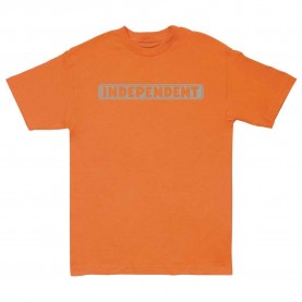 Тениска Independent Bar logo short sleeve T-shirt - Orange (Orange W / Reflective) тениска,мъжки,тениски,дамски,тениски,independent,bar,logo,short,sleeve,t,shirt,orange,(orange,w,reflective)