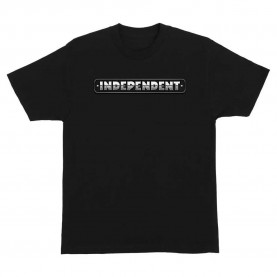 Тениска Independent Chrome bar short sleeve T-shirt - Black (Black) тениска,мъжки,тениски,дамски,тениски,independent,chrome,bar,short,sleeve,t,shirt,black,(black)