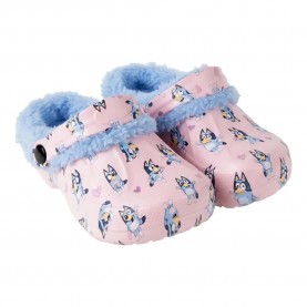 Пантофи Cerdá Fluffy Bluey slippers - Pink пантофи,детски,сандали,и,чехли,cerdá,fluffy,bluey,slippers,pink