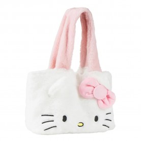 Пазарска чанта Cerdá Hello Kitty Teddy shopping bag - White пазарска,чанта,всички,чанти,cerdá,hello,kitty,teddy,shopping,bag,white