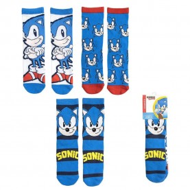 Чорапи Cerdá Sonic socks - Blue (Multicolor) чорапи,мъжки,чорапи,дамски,чорапи,cerdá,sonic,socks,blue,(multicolor)