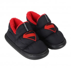 пантофи,мъжки,пантофи,cerdá,superman,slippers,black