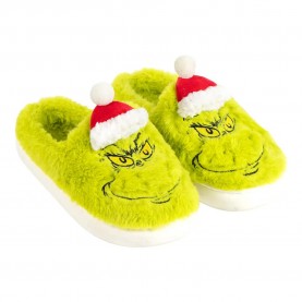 пантофи,мъжки,пантофи,cerdá,the,grinch,slippers,green