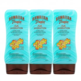 козметика,за,защита,от,слънце,hawaiian,tropic,ultra,light,coconut,&,papaya,180ml,aftersun,green