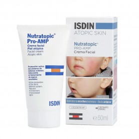 Isdin Nutratopic Pro-Amp Atopic Skin 50ml facial cream специфични,козметични,продукти,isdin,nutratopic,pro,amp,atopic,skin,50ml,facial,cream
