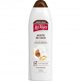 La toja Coconut Oil 600ml Shower Gel - Clear хигиена,тяло,la,toja,coconut,oil,600ml,shower,gel,clear